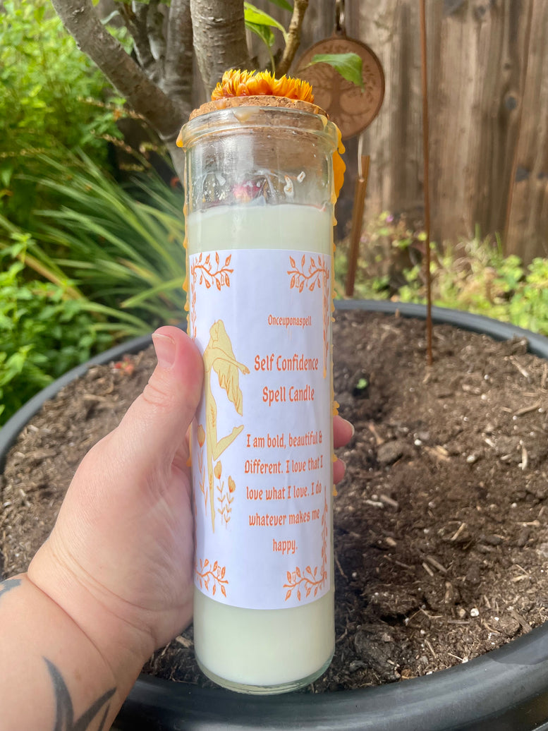 Witches Self Confidence Ritual Spell Kit | Self Love | Empowerment | Witchcraft | Wiccan | Pagan | Spell Candles | Oils | Candle | Spray