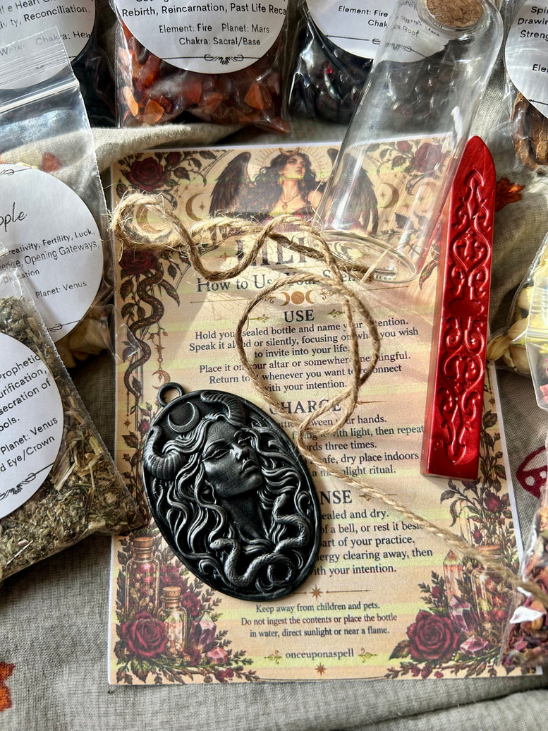 Lilith Spell Bottle Making kit