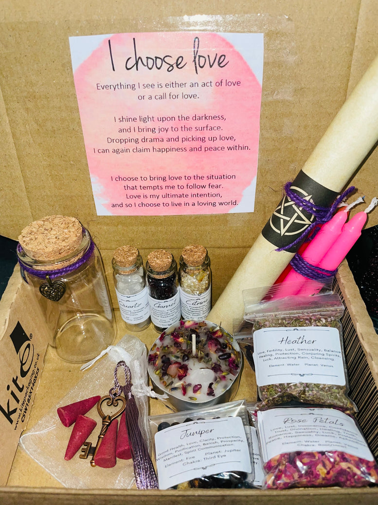 Large Love/Self-Love Spell Bottle making Kit 158ml