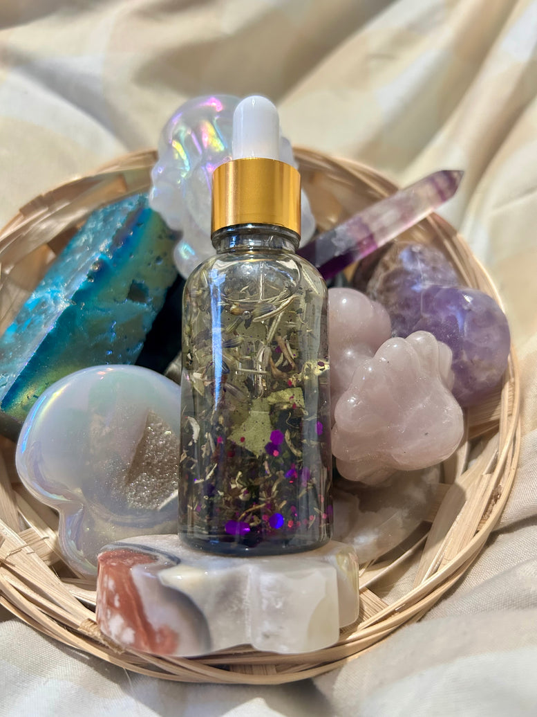 Hades Oil - Mystical Rituals for Protection and Healing spell oil for witchcraft Wicca and pagan rituals