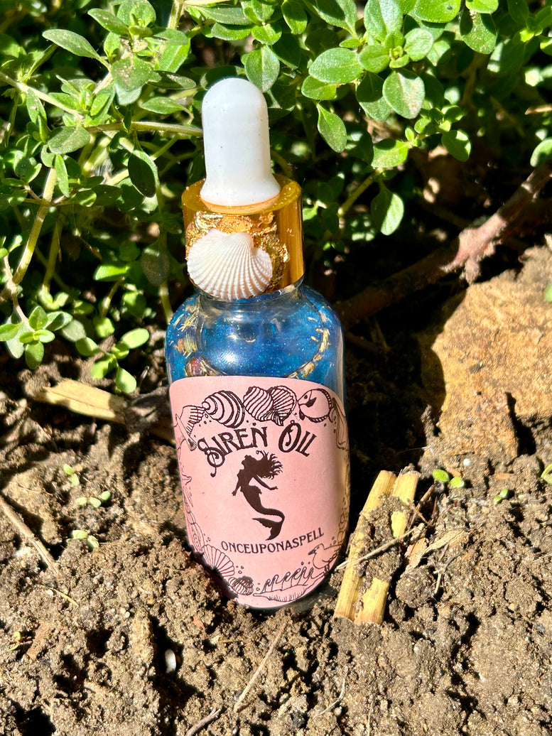 Sirens Allure Witchcraft Spell Oil | Deity | Sea Witch | Ocean | Confidence | Beauty | Spell Oil | Wiccan | Pagan | Fragrance | Home | Gift