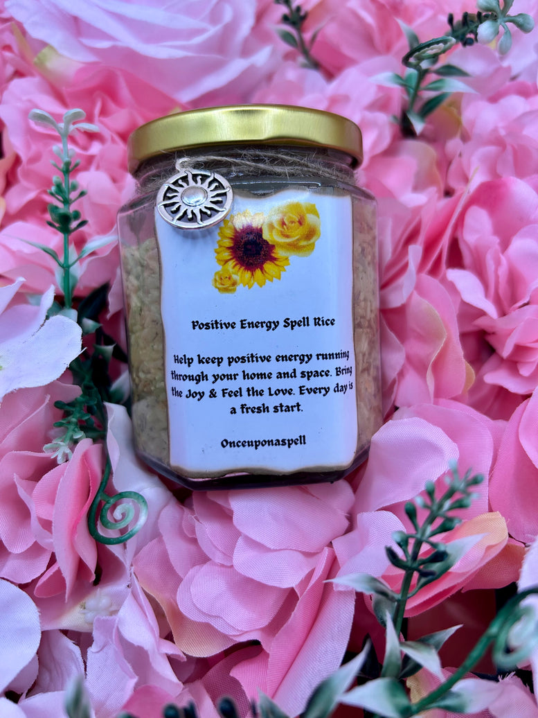 Positive Energy Rice | Witchcraft | Wiccan | Pagan | Aromatherapy | Fragrance | Cleansing | Spirituality | Spells | Healing | Decoration
