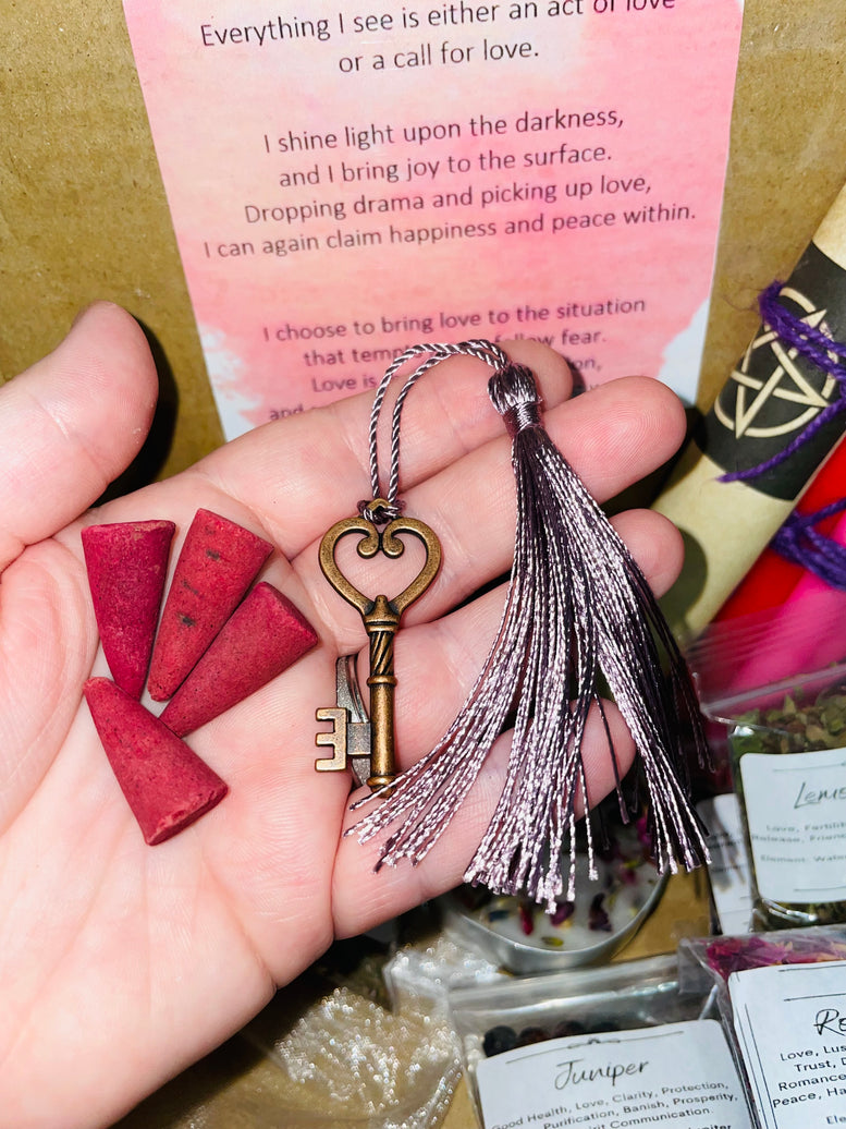 Large Love/Self-Love Spell Bottle making Kit 158ml