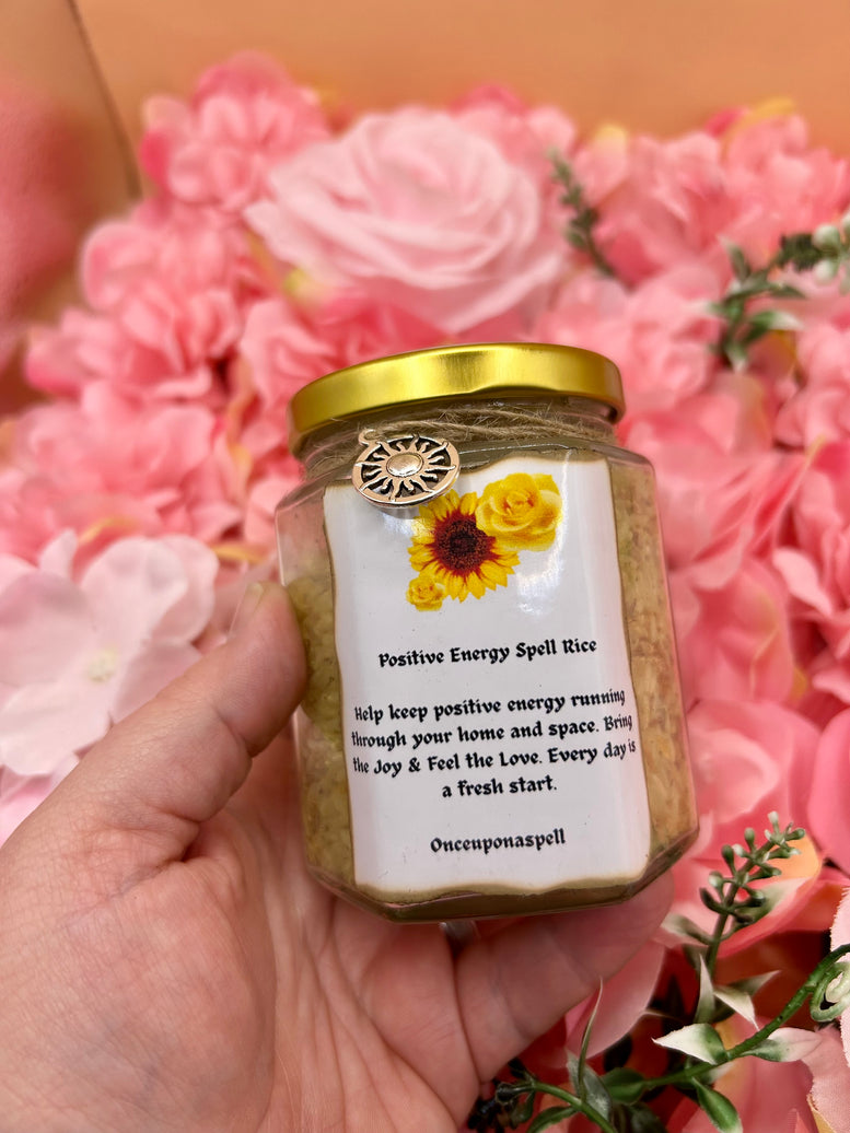 Positive Energy Rice | Witchcraft | Wiccan | Pagan | Aromatherapy | Fragrance | Cleansing | Spirituality | Spells | Healing | Decoration