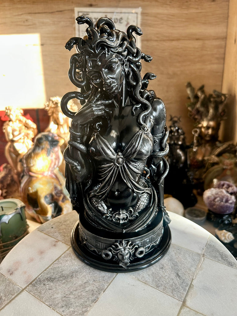 Medusa 3D Resin Statue 22cm Tall Intricate