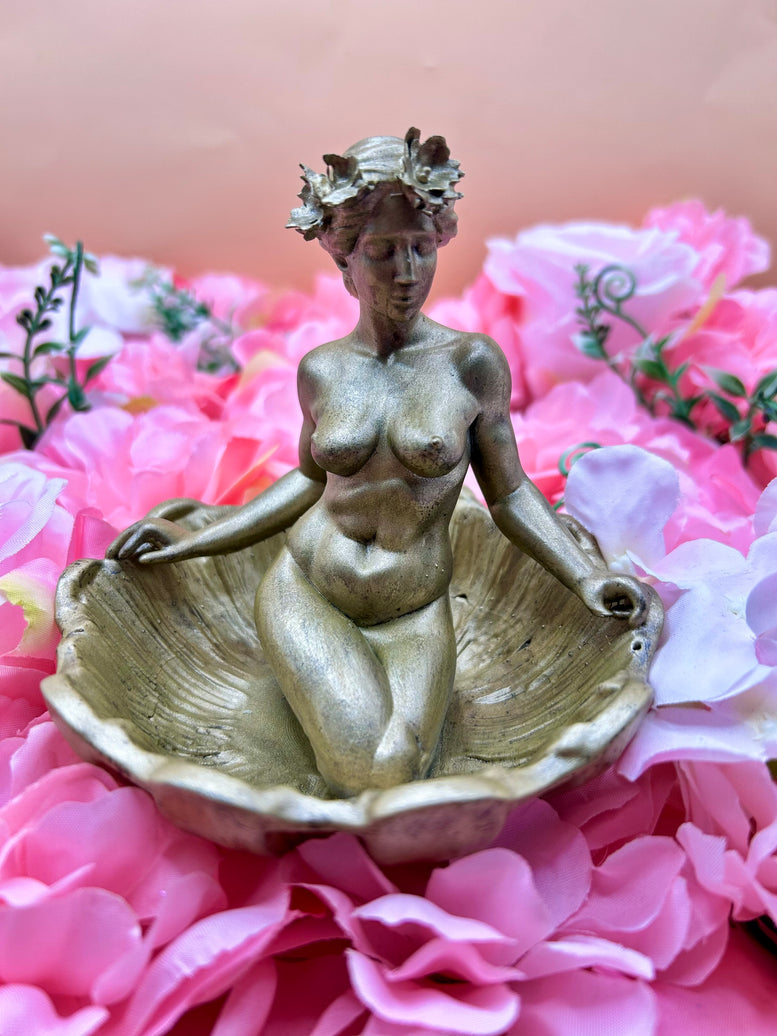 Unique Aphrodite/Venus Resin Offering Bowl | Statue | Witchcraft | Wiccan | Pagan | Art | Home Decorations | Goddess Of Love | Deity