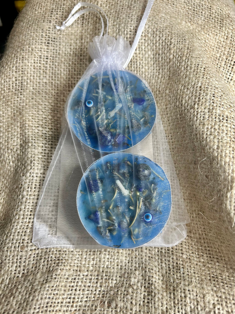 Evil Eye Protection Tealights | Spell Candles | Candle | Witchcraft | Wicca | Pagan | Occult | Gothic | Ritual | Spirituality | Gift Set