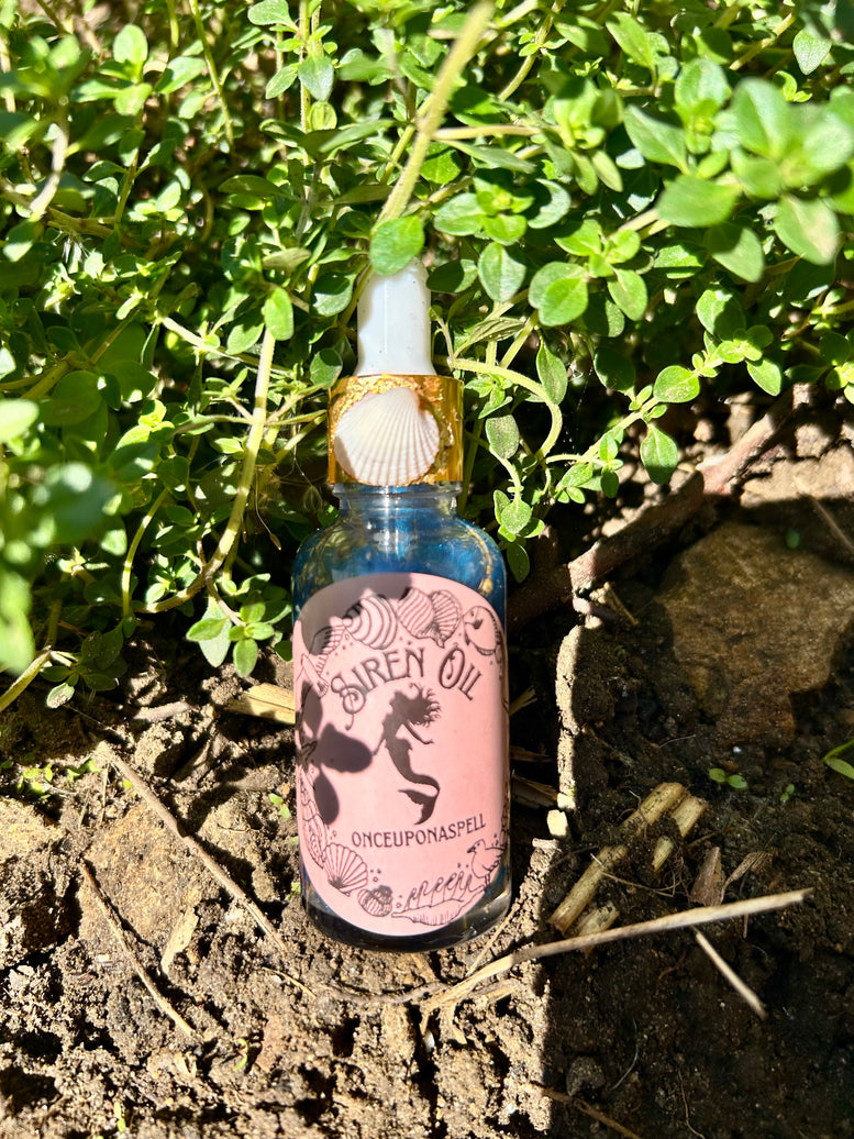 Sirens Allure Witchcraft Spell Oil | Deity | Sea Witch | Ocean | Confidence | Beauty | Spell Oil | Wiccan | Pagan | Fragrance | Home | Gift