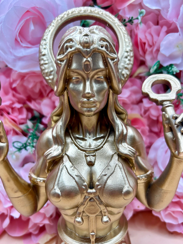 Hecate/Hekate Bust Resin Statue | Figure | Offering | Worship | Goddess | Witchcraft | Wiccan | Pagan | Home Decoration | Goddess of Witches