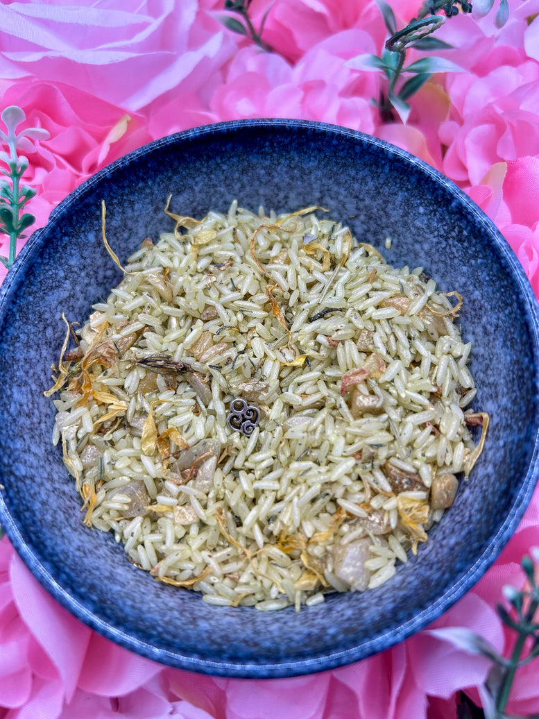 Positive Energy Rice | Witchcraft | Wiccan | Pagan | Aromatherapy | Fragrance | Cleansing | Spirituality | Spells | Healing | Decoration