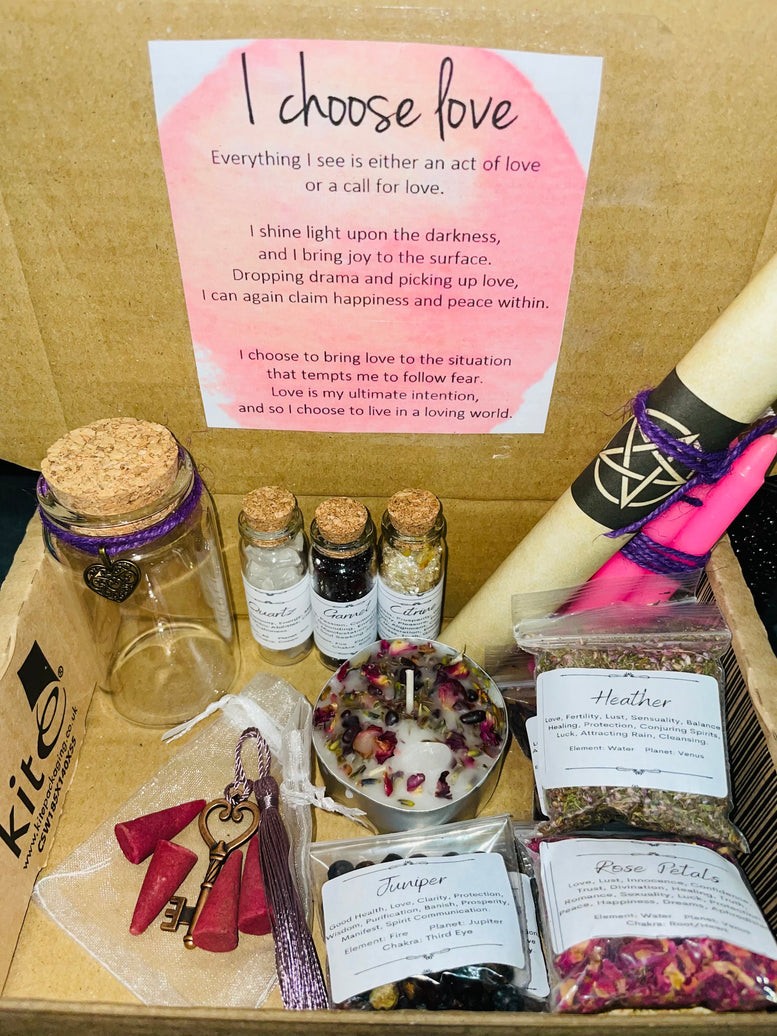 Large Love/Self-Love Spell Bottle making Kit 158ml