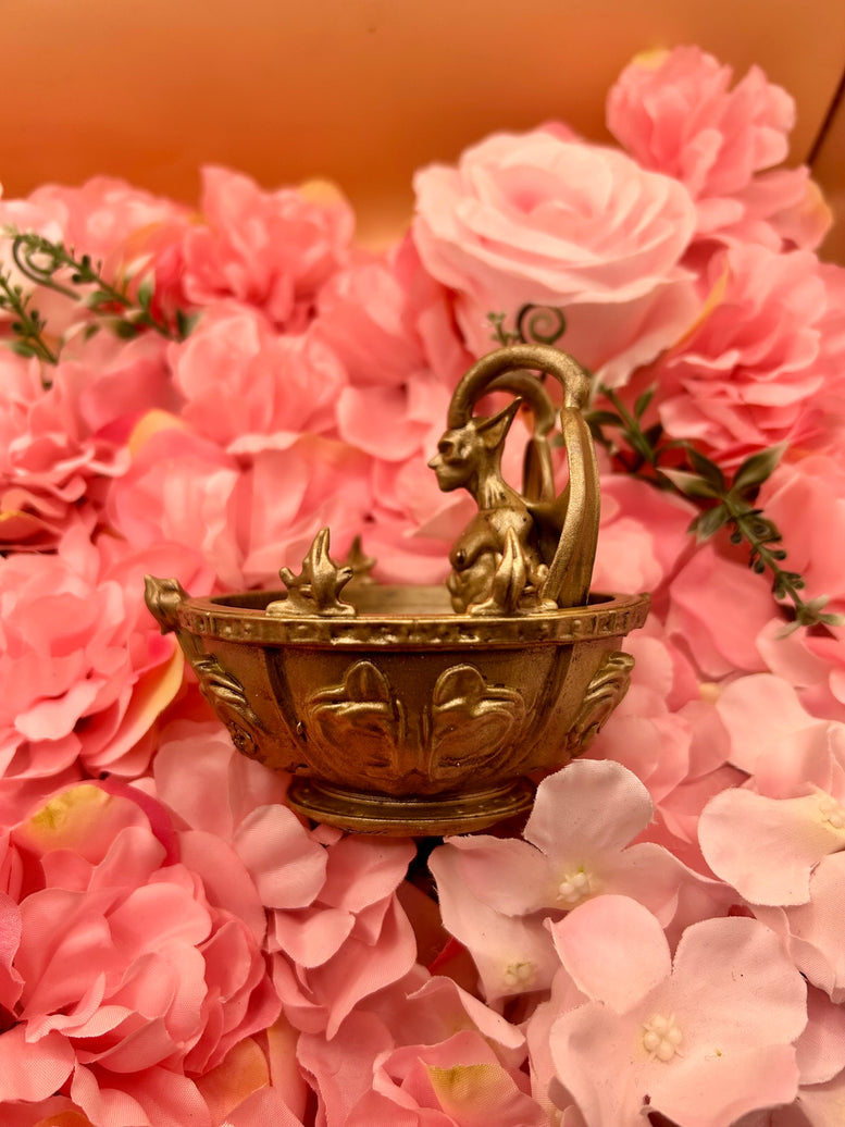 Unique Baphomet Horned God Resin Offering Bowl | Statue | Crystals | Herbs | Witchcraft | Wiccan | Pagan | Art | Occult | God | Deity | Gift