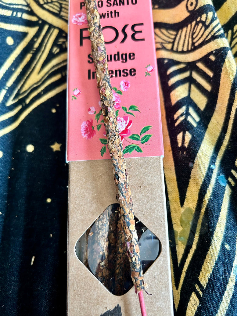 Earth Inspired Smudge Incense | Palo Santo | Rose | Lemongrass | Chamomile | Rosemary | Herbs | Fragrance | Witchcraft | Wiccan | Pagan