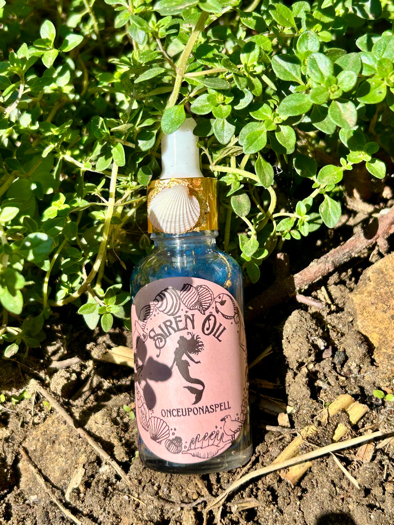 Sirens Allure Witchcraft Spell Oil | Deity | Sea Witch | Ocean | Confidence | Beauty | Spell Oil | Wiccan | Pagan | Fragrance | Home | Gift