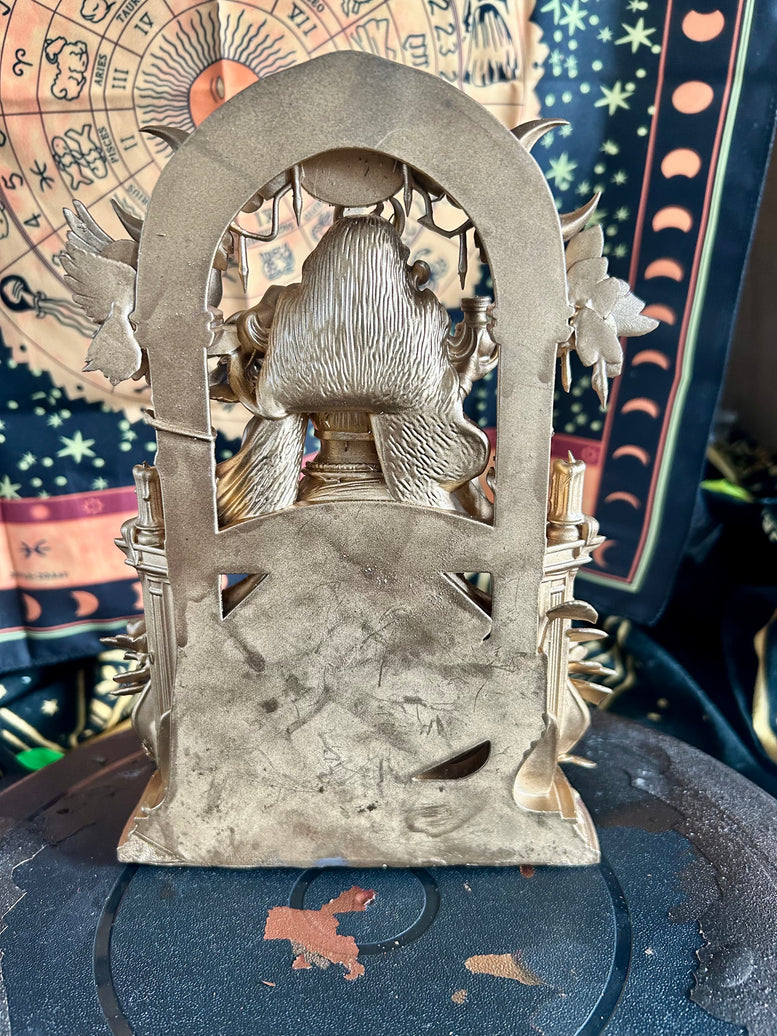 Aphrodite Goddess Statue Resin 3D Printed with Detailed Floral and Celestial Elements for Home Decor Ornaments in British English