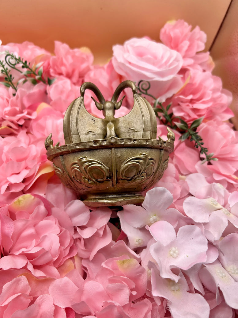 Unique Baphomet Horned God Resin Offering Bowl | Statue | Crystals | Herbs | Witchcraft | Wiccan | Pagan | Art | Occult | God | Deity | Gift