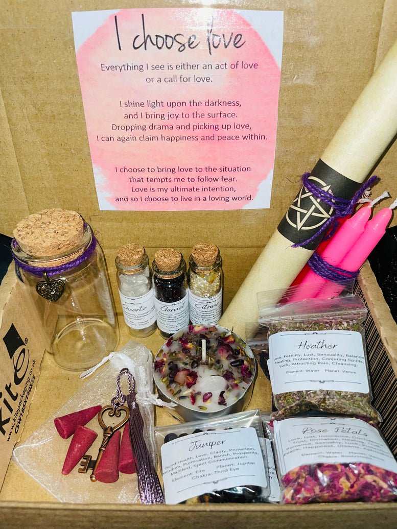 Large Love/Self-Love Spell Bottle making Kit 158ml