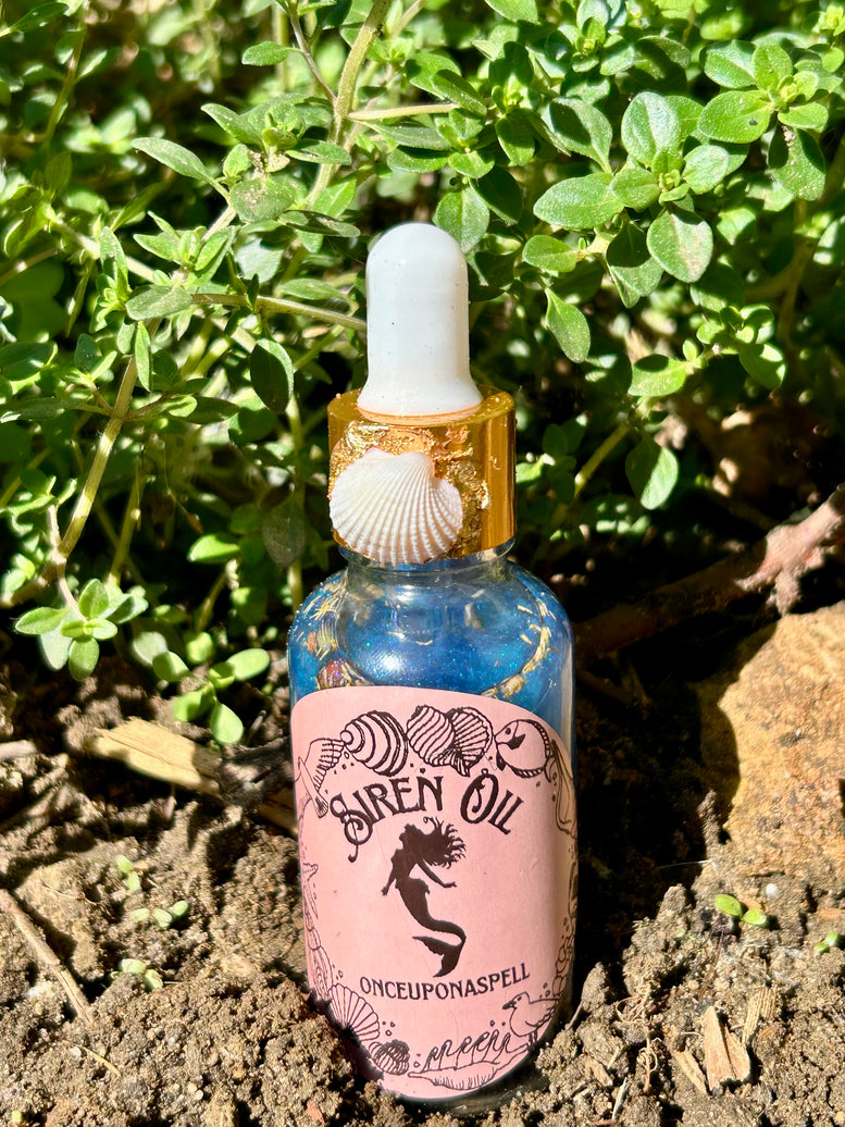 Sirens Allure Witchcraft Spell Oil | Deity | Sea Witch | Ocean | Confidence | Beauty | Spell Oil | Wiccan | Pagan | Fragrance | Home | Gift