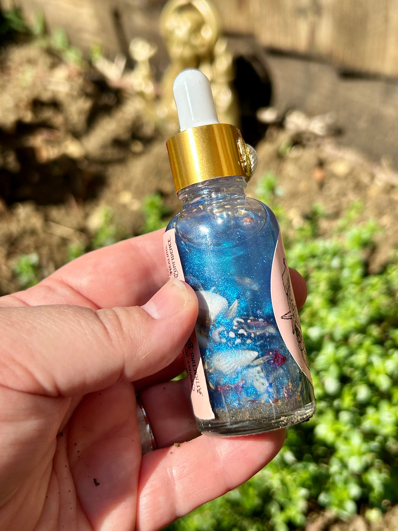 Sirens Allure Witchcraft Spell Oil | Deity | Sea Witch | Ocean | Confidence | Beauty | Spell Oil | Wiccan | Pagan | Fragrance | Home | Gift