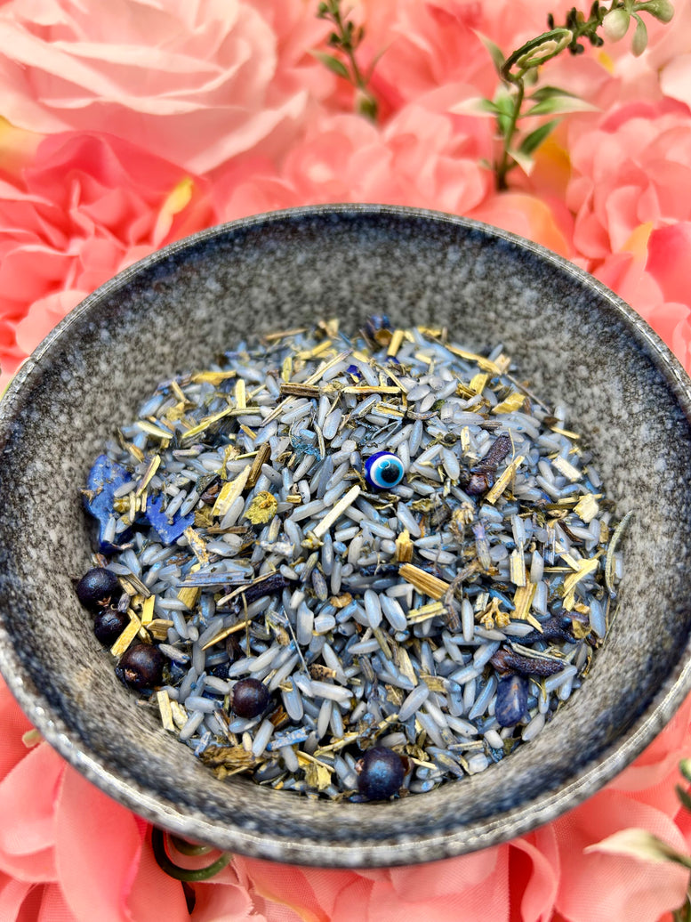 Evil Eye Protection Rice | Witchcraft | Wiccan | Pagan | Aromatherapy | Fragrance | Cleansing | Spirituality | Spells | Healing | Decoration