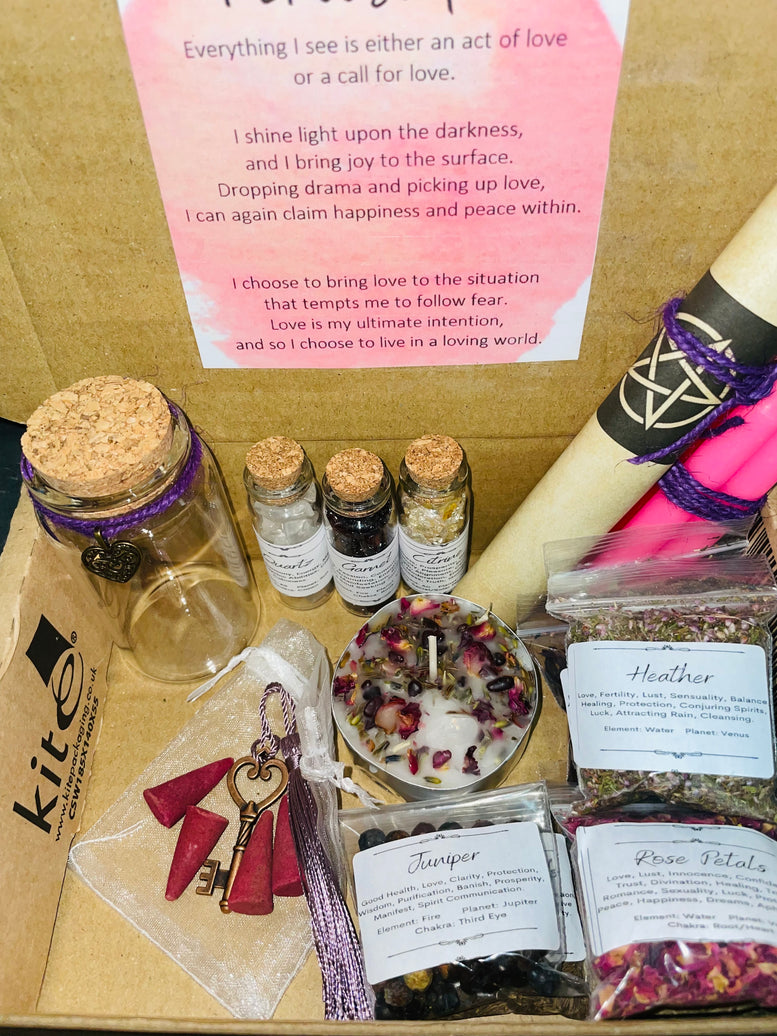 Large Love/Self-Love Spell Bottle making Kit 158ml
