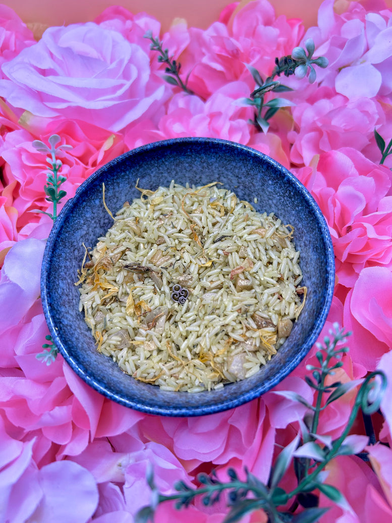 Positive Energy Rice | Witchcraft | Wiccan | Pagan | Aromatherapy | Fragrance | Cleansing | Spirituality | Spells | Healing | Decoration
