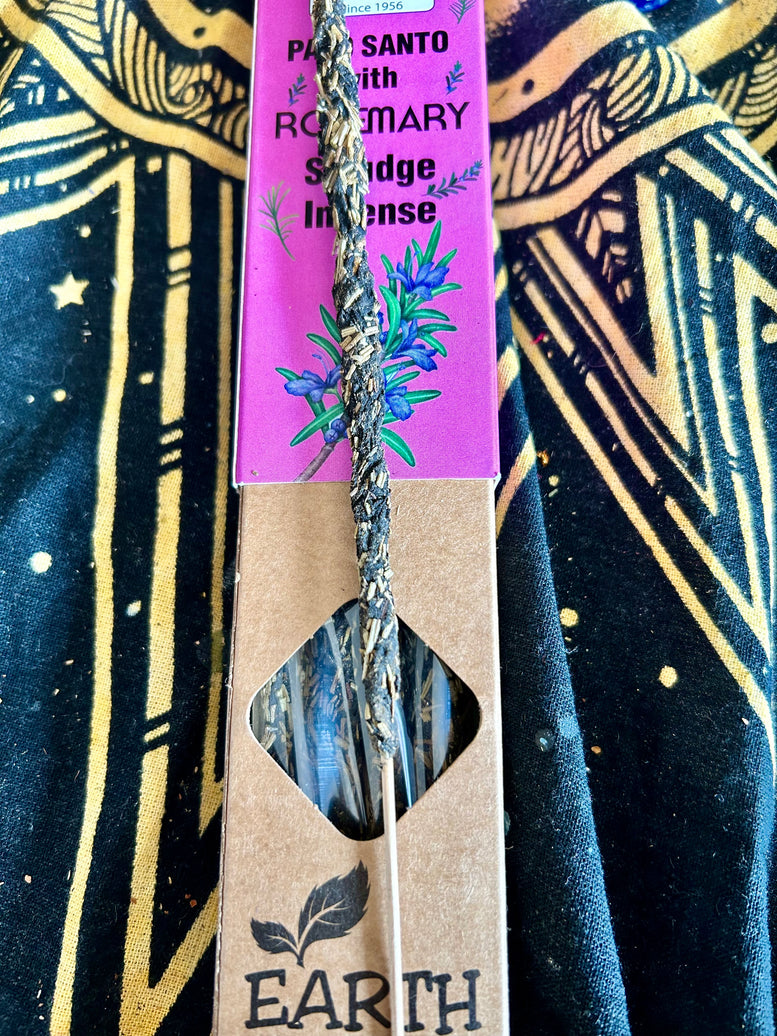 Earth Inspired Smudge Incense | Palo Santo | Rose | Lemongrass | Chamomile | Rosemary | Herbs | Fragrance | Witchcraft | Wiccan | Pagan