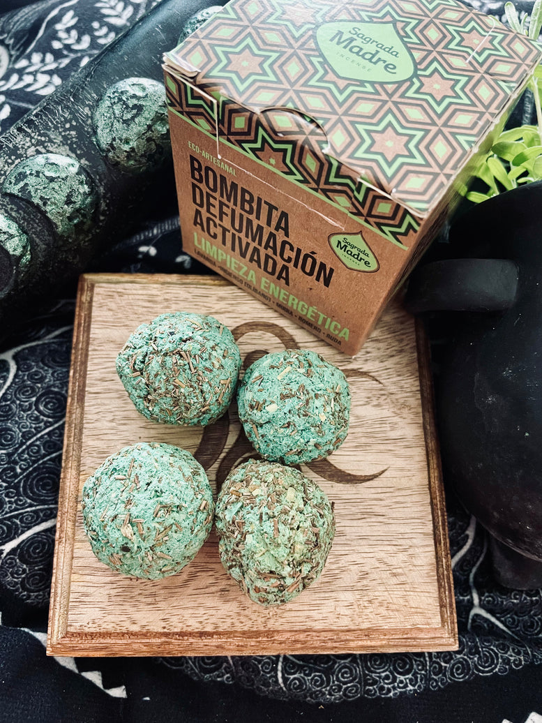 Sagrada Madre Smudge Bombs - Love - Fortune | Herbal | Smudge | Incense | Spells | Wicca | Pagan | Witchcraft | Natural | Smoke Cleansing