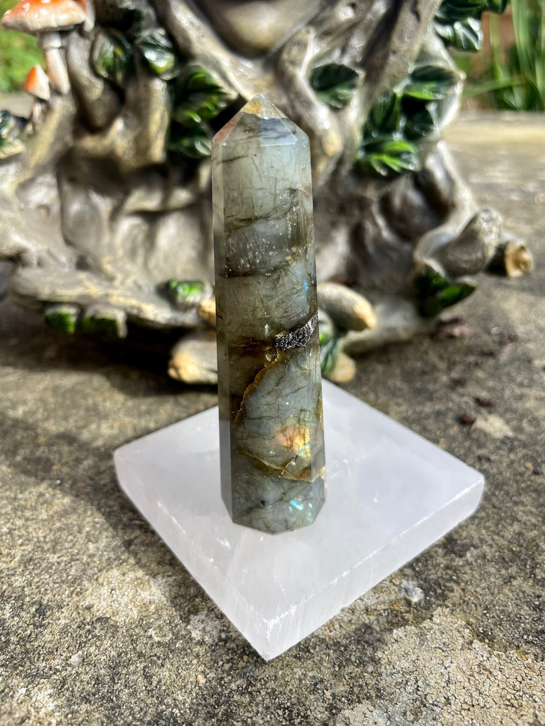igh Grade Flashy Labradorite Polished Towers/Points | Crystals | Reiki | Chakra | Gemstones | Shiny Rainbow Crystal | Home Decor | Rainbow