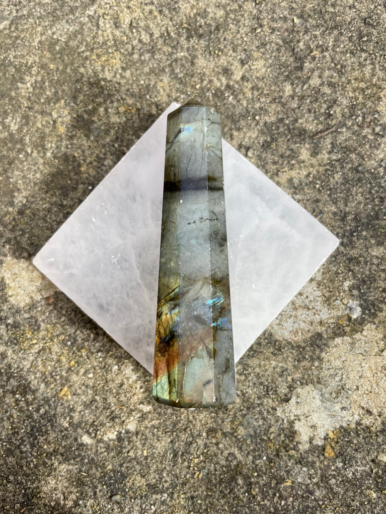igh Grade Flashy Labradorite Polished Towers/Points | Crystals | Reiki | Chakra | Gemstones | Shiny Rainbow Crystal | Home Decor | Rainbow