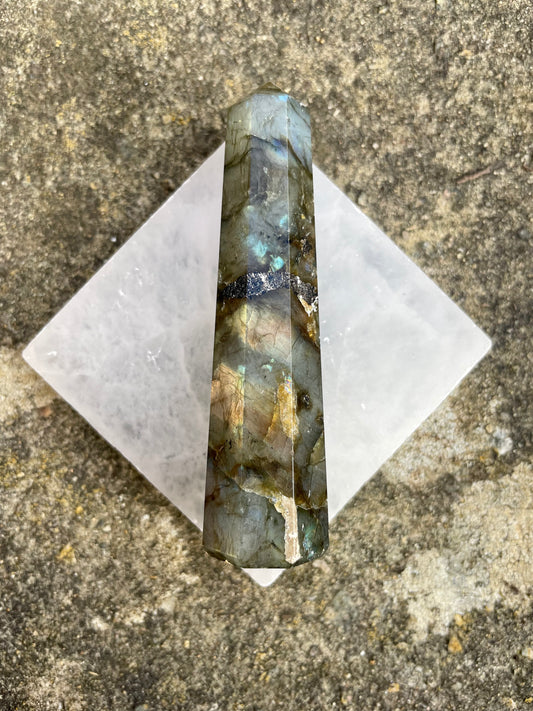 igh Grade Flashy Labradorite Polished Towers/Points | Crystals | Reiki | Chakra | Gemstones | Shiny Rainbow Crystal | Home Decor | Rainbow