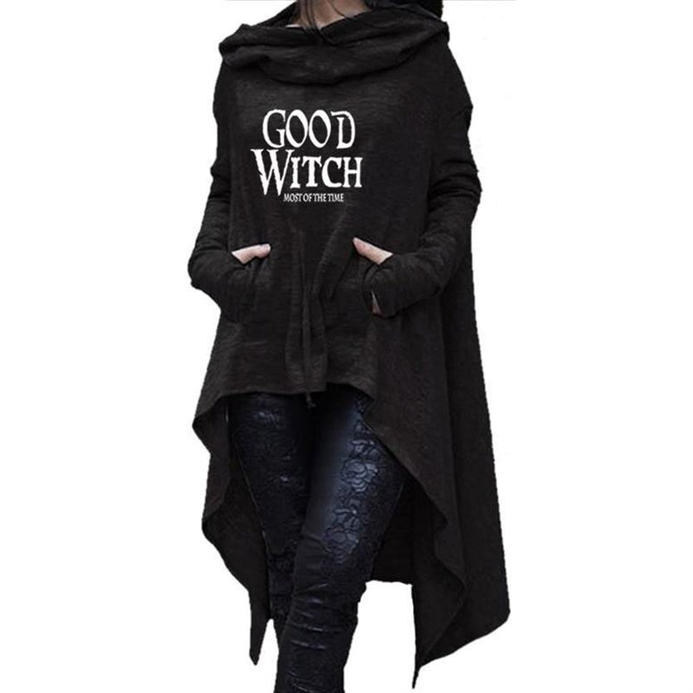 Irregular Hem Hoodie