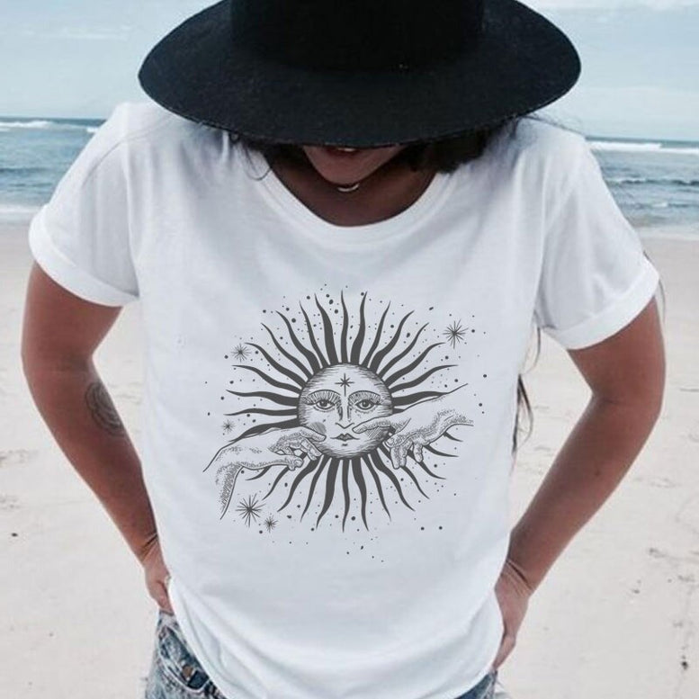 Sun & Hands T-Shirts