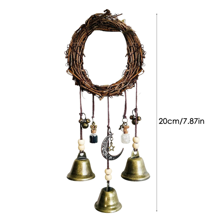 Witch Wind Chimes Magic Wind Chimes For Positivity And Wealth Witchy Things Clear Negative Energy Witchcraft Supplies For Boho