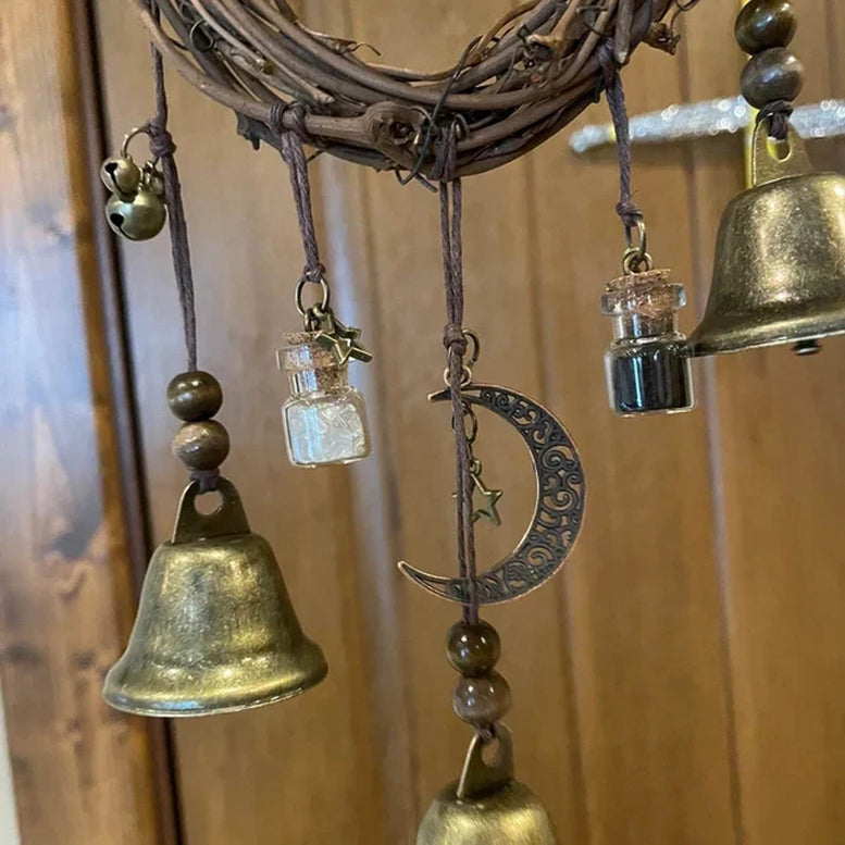 Witch Wind Chimes Magic Wind Chimes For Positivity And Wealth Witchy Things Clear Negative Energy Witchcraft Supplies For Boho