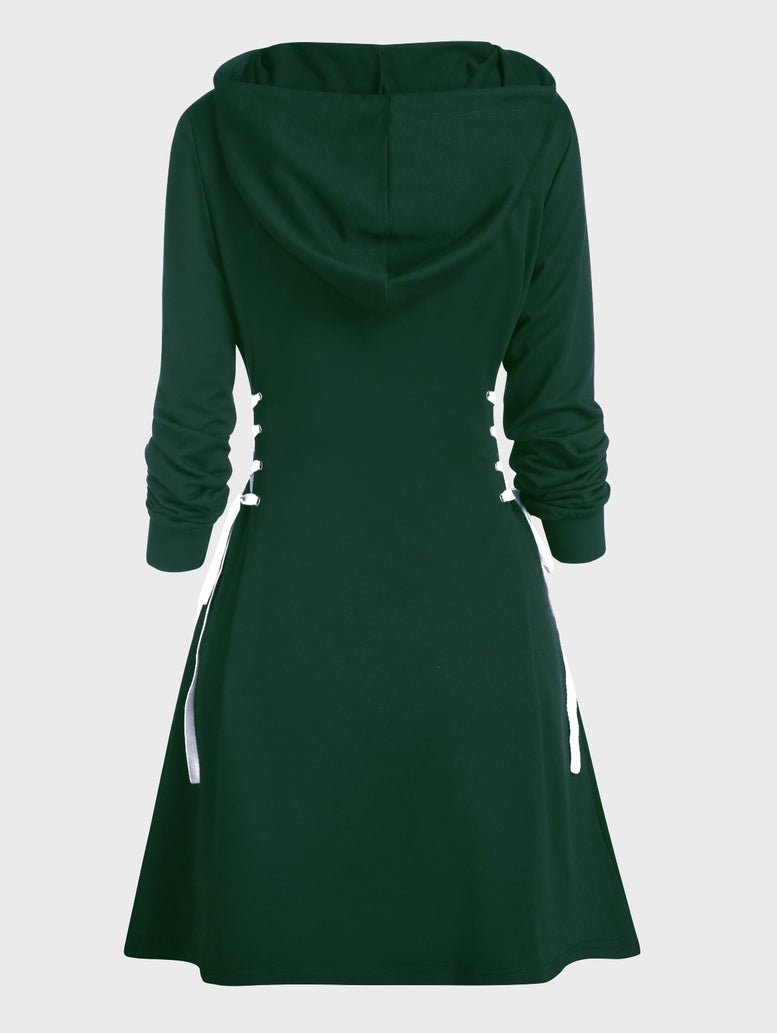 Winter Hoodie Dress