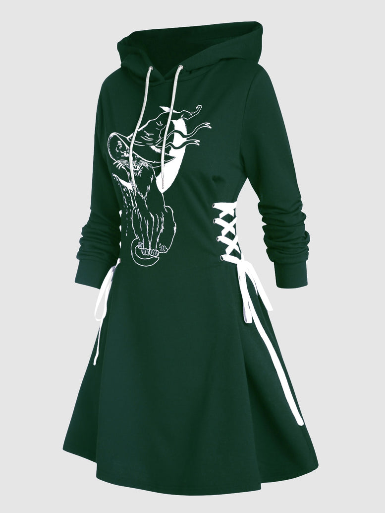 Winter Hoodie Dress