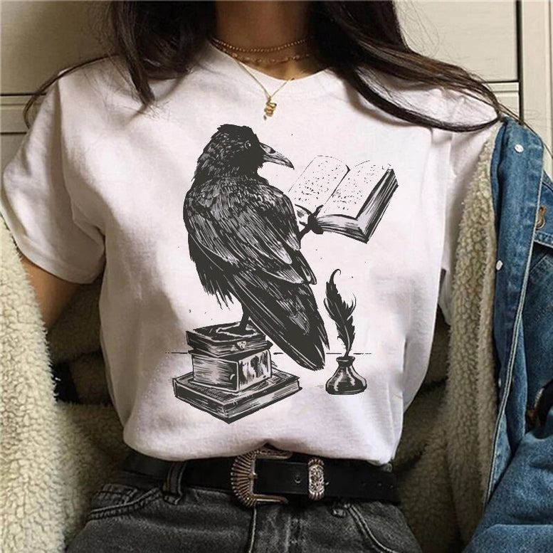 Witch Magic Short Sleeve Print T-shirt