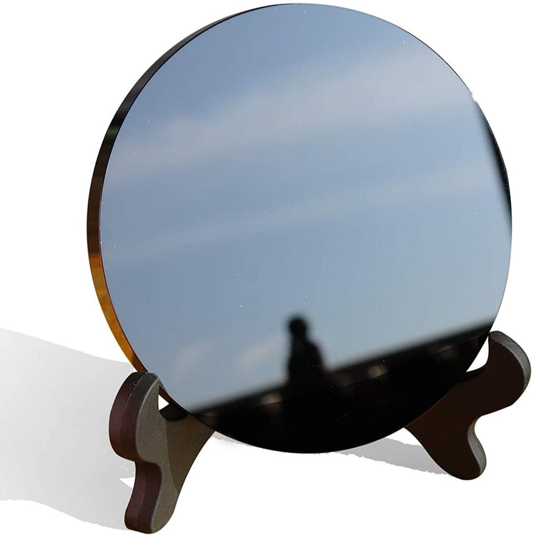 High Quality Natural Black Obsidian Scrying Mirror