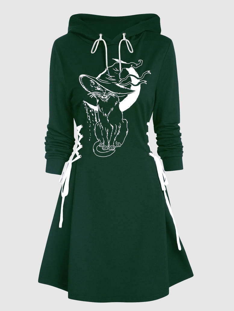 Winter Hoodie Dress