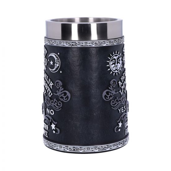 Black and White Spirit Board Tankard Mug