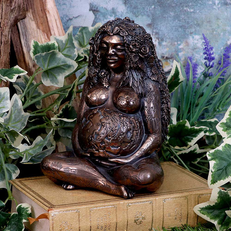 Mother Earth Bronze Finished Gaia Figure 17.5cm