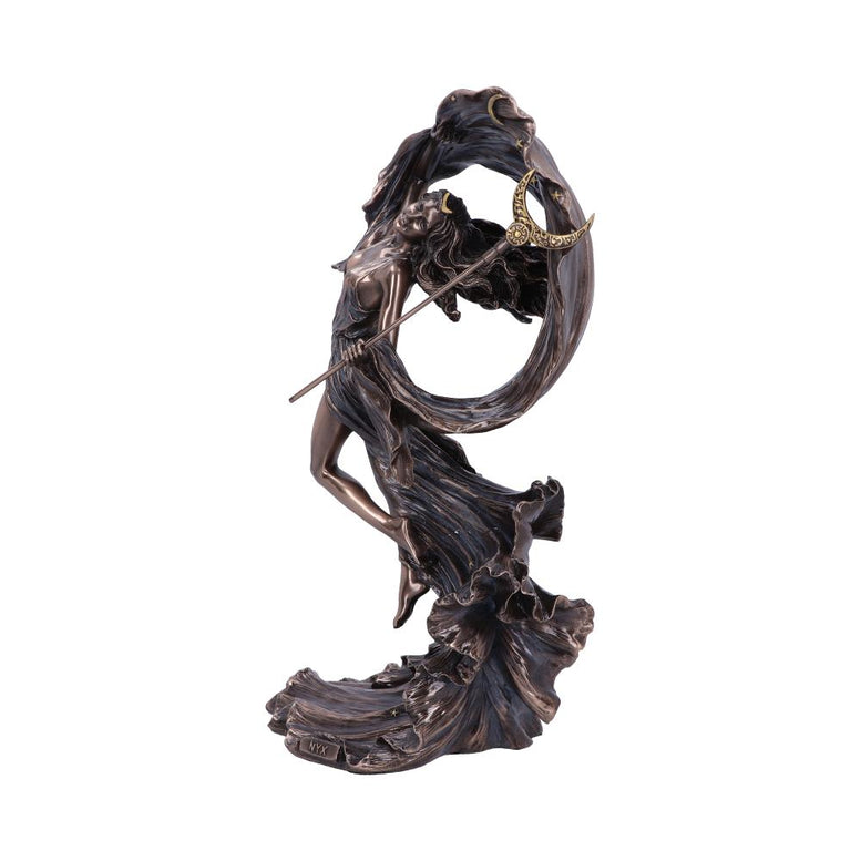 Bronze Nyx Greek Goddess of the Night Starry Sky Figurine 27.5cm / Wicca / Pagan / Celtic / Statue / Figurine / Witchy / Goddess / Deity