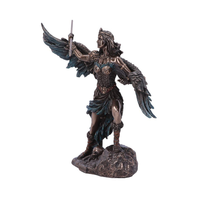 Morrigan - Celtic Phantom Queen Bronze Figurine 22cm / Wicca / Pagan / Mythology / Goddess / Viking / Statue / Figurine / Deity / Witchy