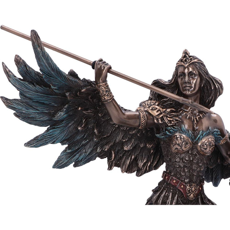 Morrigan - Celtic Phantom Queen Bronze Figurine 22cm / Wicca / Pagan / Mythology / Goddess / Viking / Statue / Figurine / Deity / Witchy