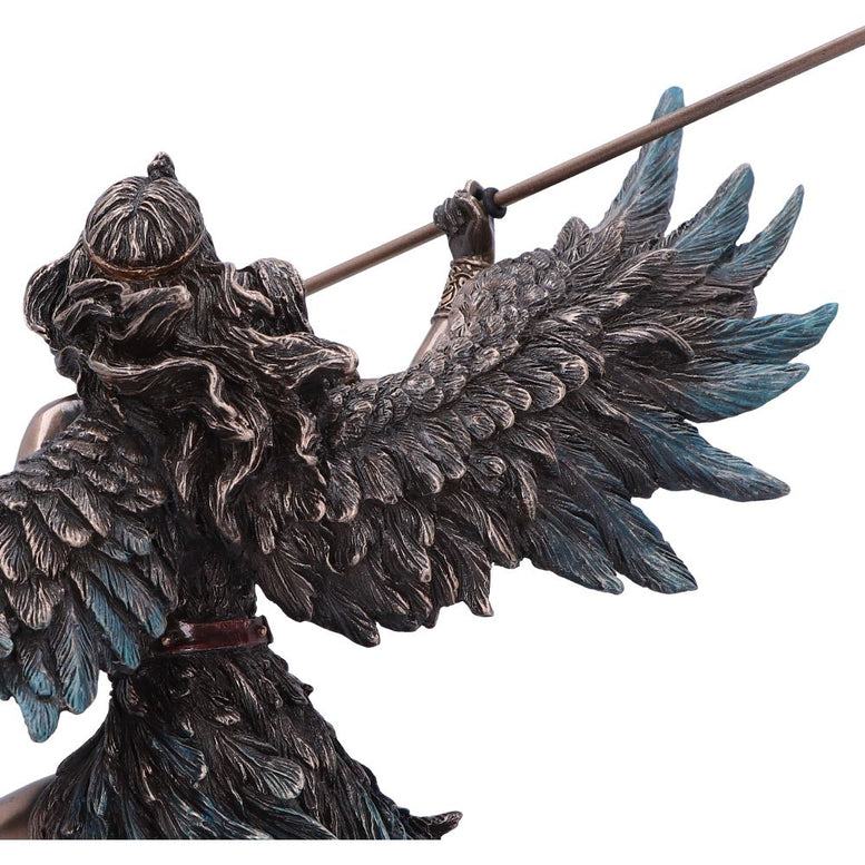 Morrigan - Celtic Phantom Queen Bronze Figurine 22cm / Wicca / Pagan / Mythology / Goddess / Viking / Statue / Figurine / Deity / Witchy