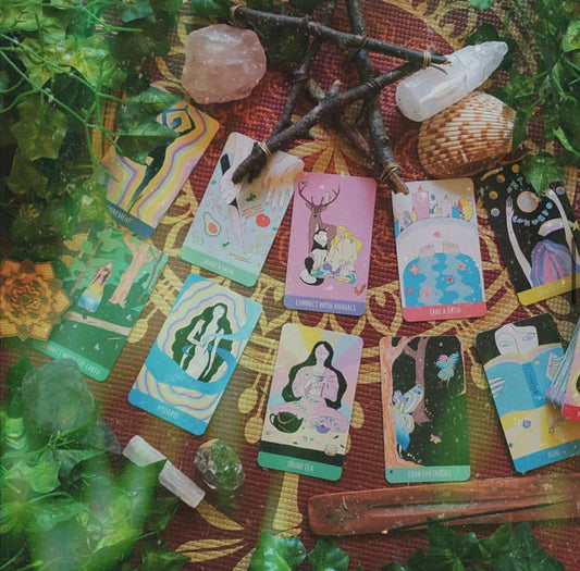 The Sacred Self-Care Oracle Cards | Tarot | Pagan | Wiccan | Witchcraft | Divination