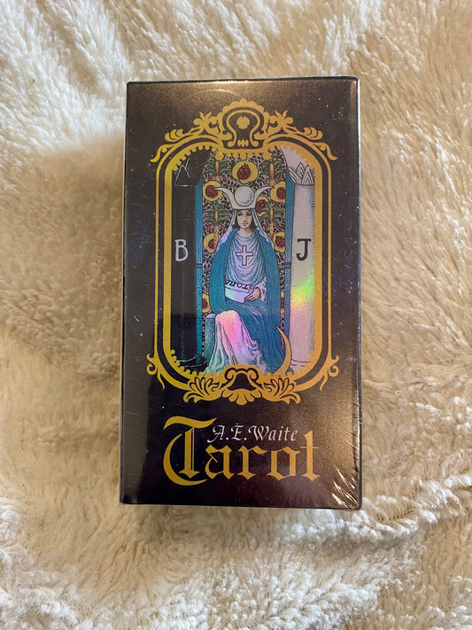 A E Waite Holographic Tarot Cards and Guidebook | Tarot | Tarot Deck | Divination