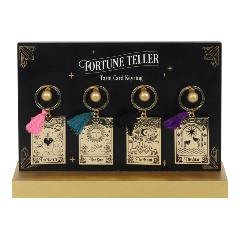 Fortune Teller Tarot Card Keyring’s -