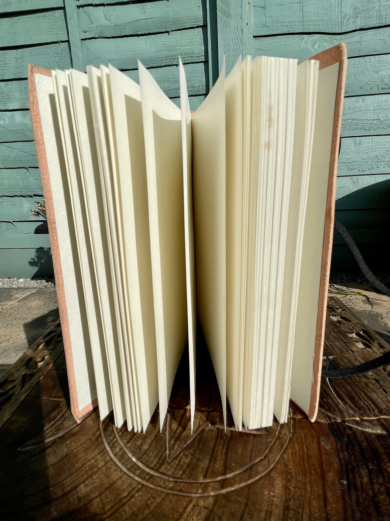 Cosmic Goddess Small Notebook | Pagan | Witchcraft | Wiccan | Book of Shadows | Leather Notebook | Vegetable Tanned | Book | Journal | Notes